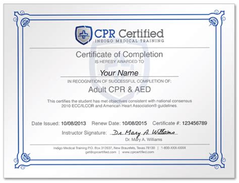 Online CPR Certification & Training